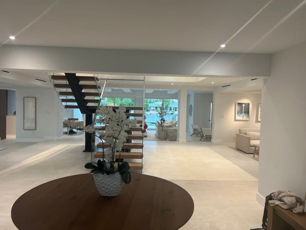 A renovated interior in one of the properties we manage